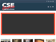 Tablet Screenshot of csegraphics.com